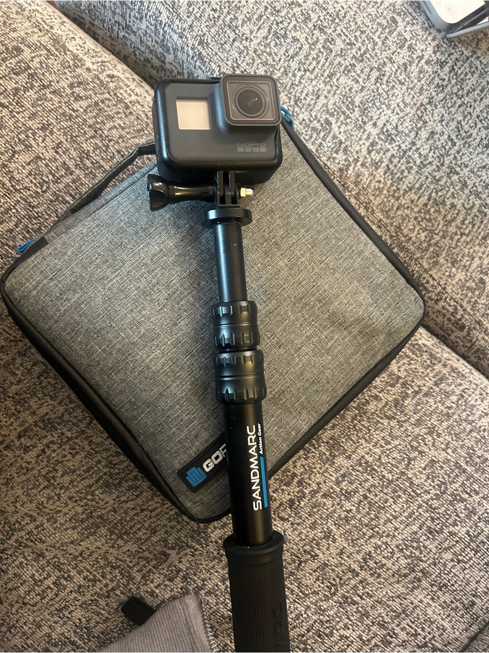 GoPro HERO5 Black with Sandmarc Pole and Accessories